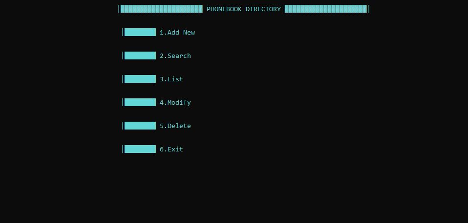 phonebook